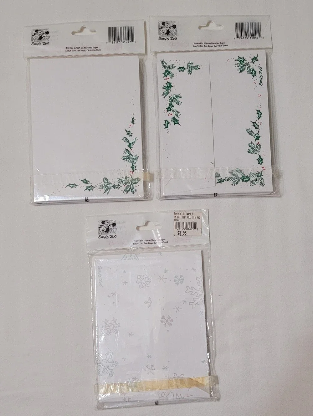 Susy's Zoo Fill-in Thank You Cards (27 cards total) - 2 New/1 Used